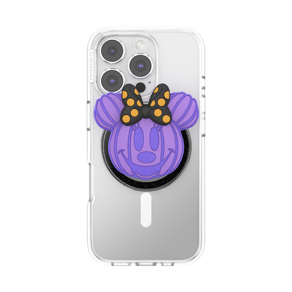 PopOut Pumpkin Minnie Mouse Purple— MagSafe PopGrip - US 15595