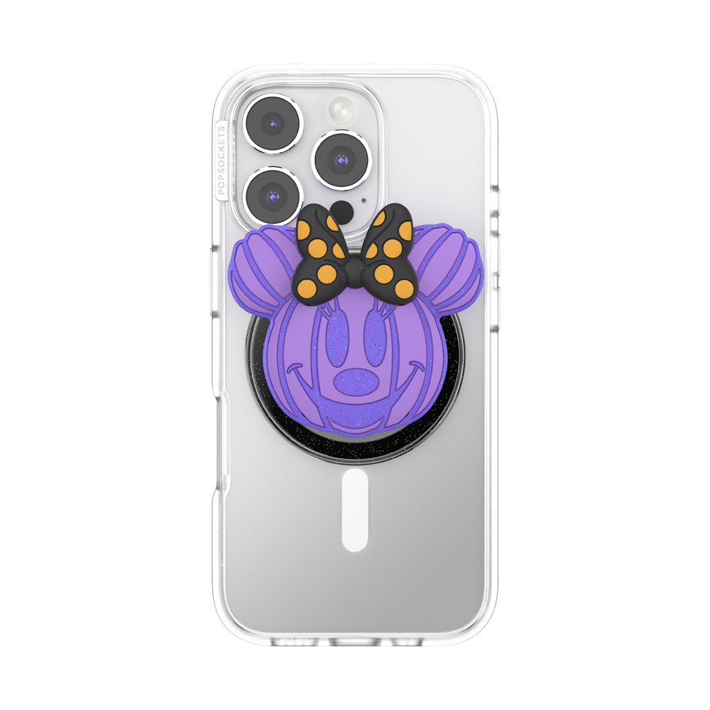 PopOut Pumpkin Minnie Mouse Purple— MagSafe PopGrip - US 18533
