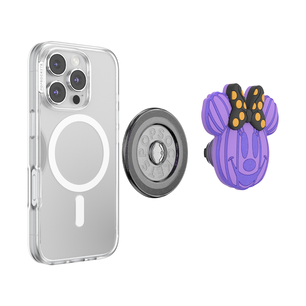 PopOut Pumpkin Minnie Mouse Purple— MagSafe PopGrip - US 15595