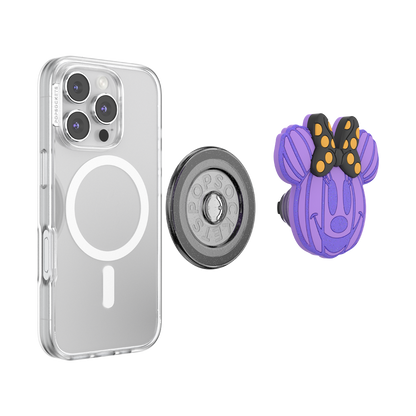 PopOut Pumpkin Minnie Mouse Purple— MagSafe PopGrip - US 12128