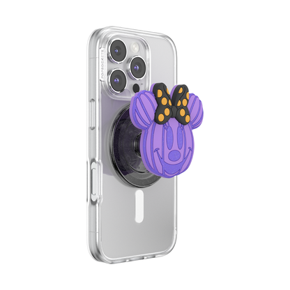 PopOut Pumpkin Minnie Mouse Purple— MagSafe PopGrip - US 00199