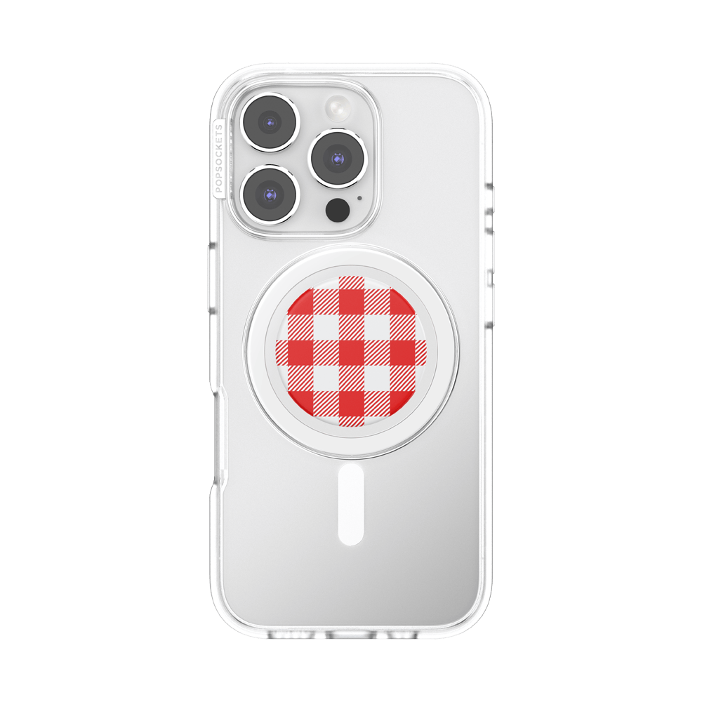 Red Gingham — MagSafe PopGrip - US 68748