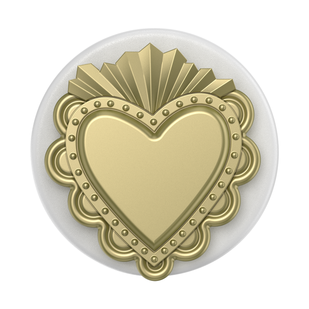 PopOut Sacred Heart Gold — MagSafe PopGrip - US 23396