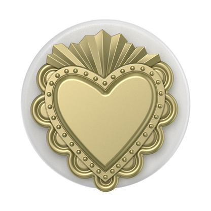 PopOut Sacred Heart Gold — MagSafe PopGrip - US 23396