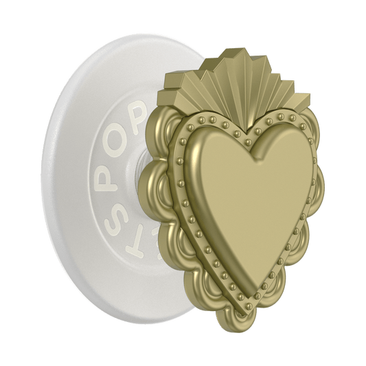 PopOut Sacred Heart Gold — MagSafe PopGrip - US 10529