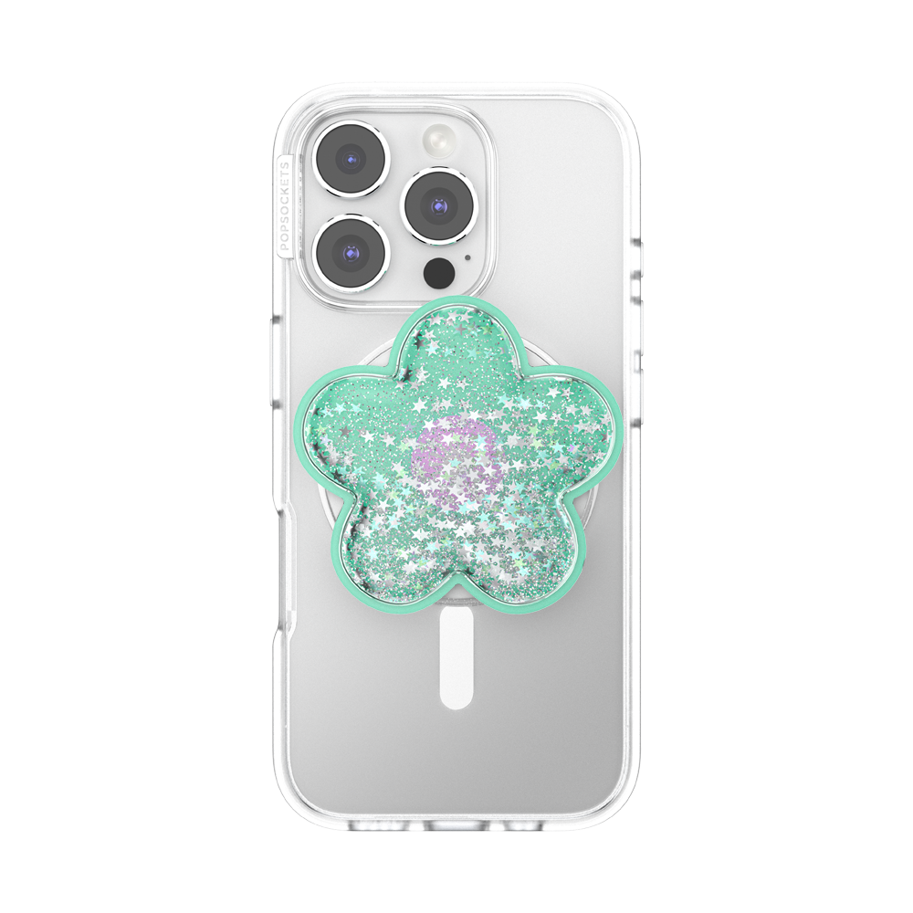 Tidepool Squishy Daisy Turquoise — MagSafe PopGrip - US 21902