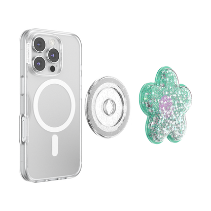 Tidepool Squishy Daisy Turquoise — MagSafe PopGrip - US 24925