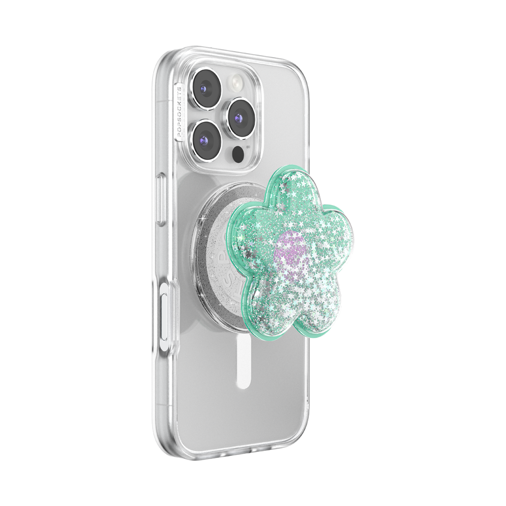 Tidepool Squishy Daisy Turquoise — MagSafe PopGrip - US 63334