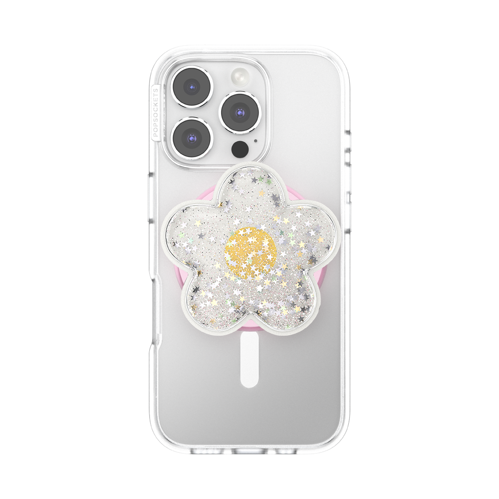 Tidepool Squishy Daisy White — MagSafe PopGrip - US 42062
