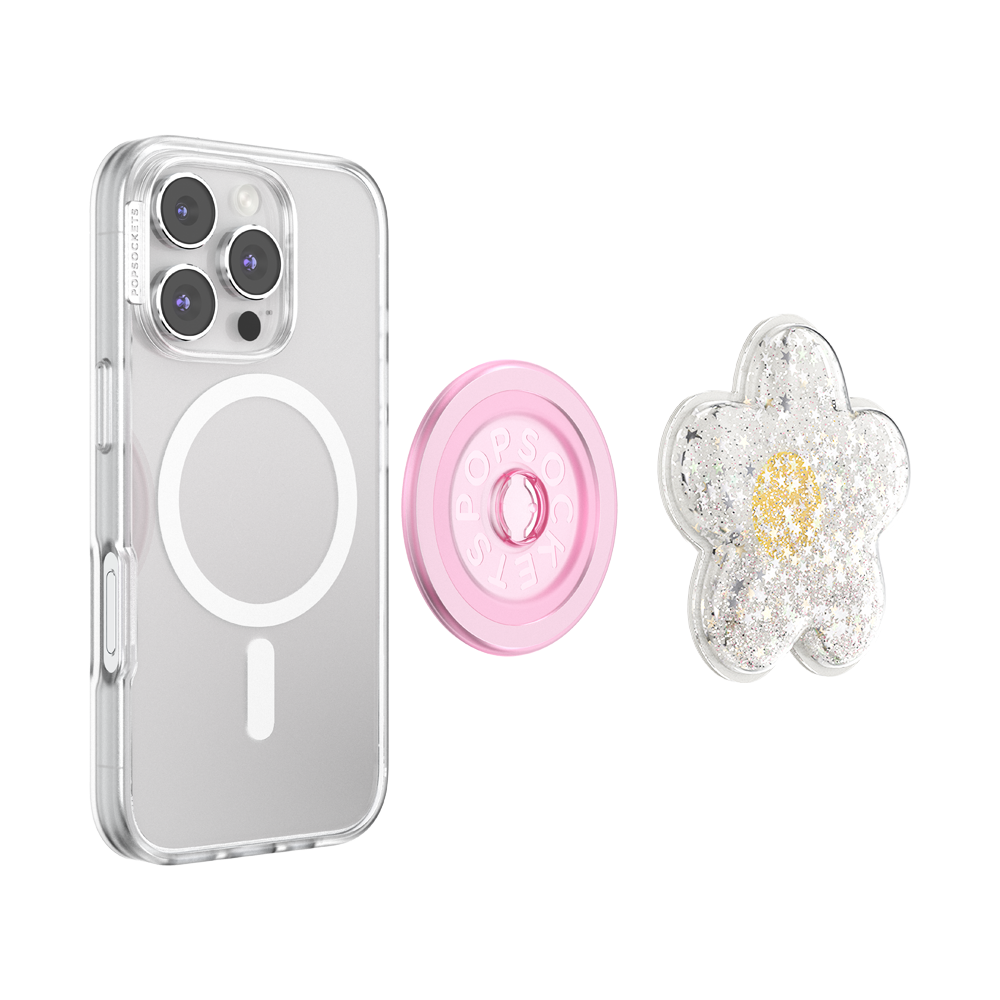 Tidepool Squishy Daisy White — MagSafe PopGrip - US 52756