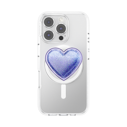 Tidepool Squishy Heart Lavender — MagSafe PopGrip - US 89236