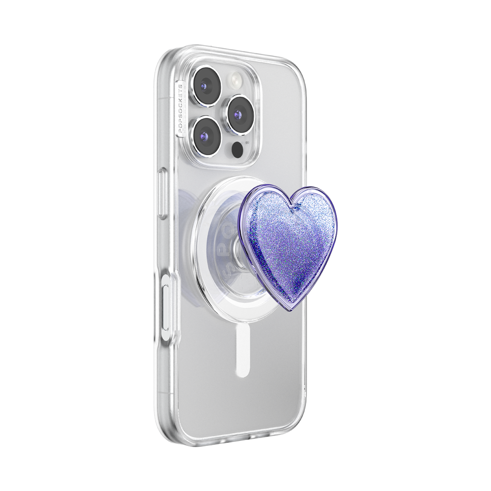Tidepool Squishy Heart Lavender — MagSafe PopGrip - US 87174