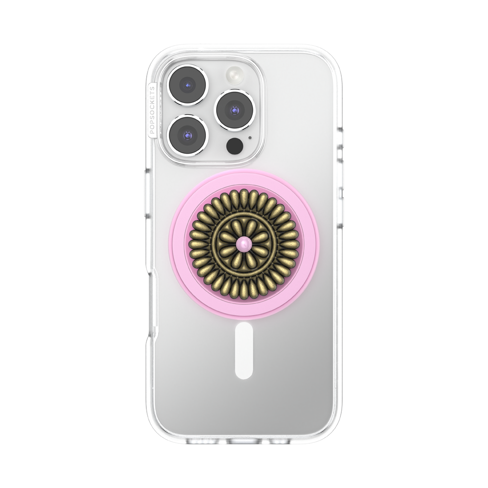 Enamel Stamped Pink — MagSafe PopGrip - US 13802