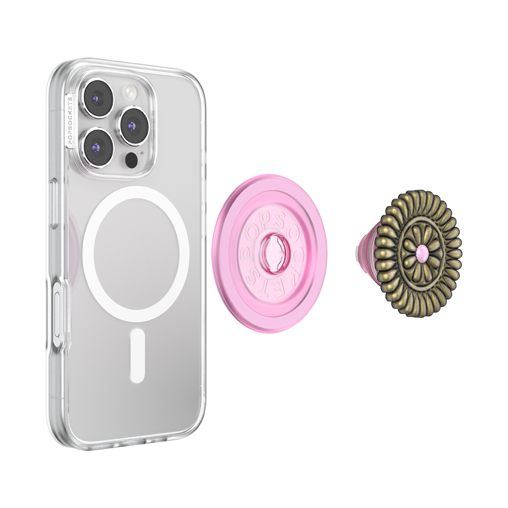 Enamel Stamped Pink — MagSafe PopGrip - US 13802