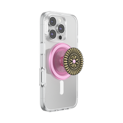 Enamel Stamped Pink — MagSafe PopGrip - US 52465