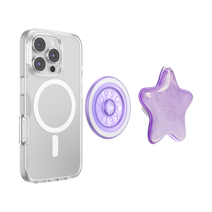 Tidepool Squishy Star Lavender Fog — MagSafe PopGrip - US 85439