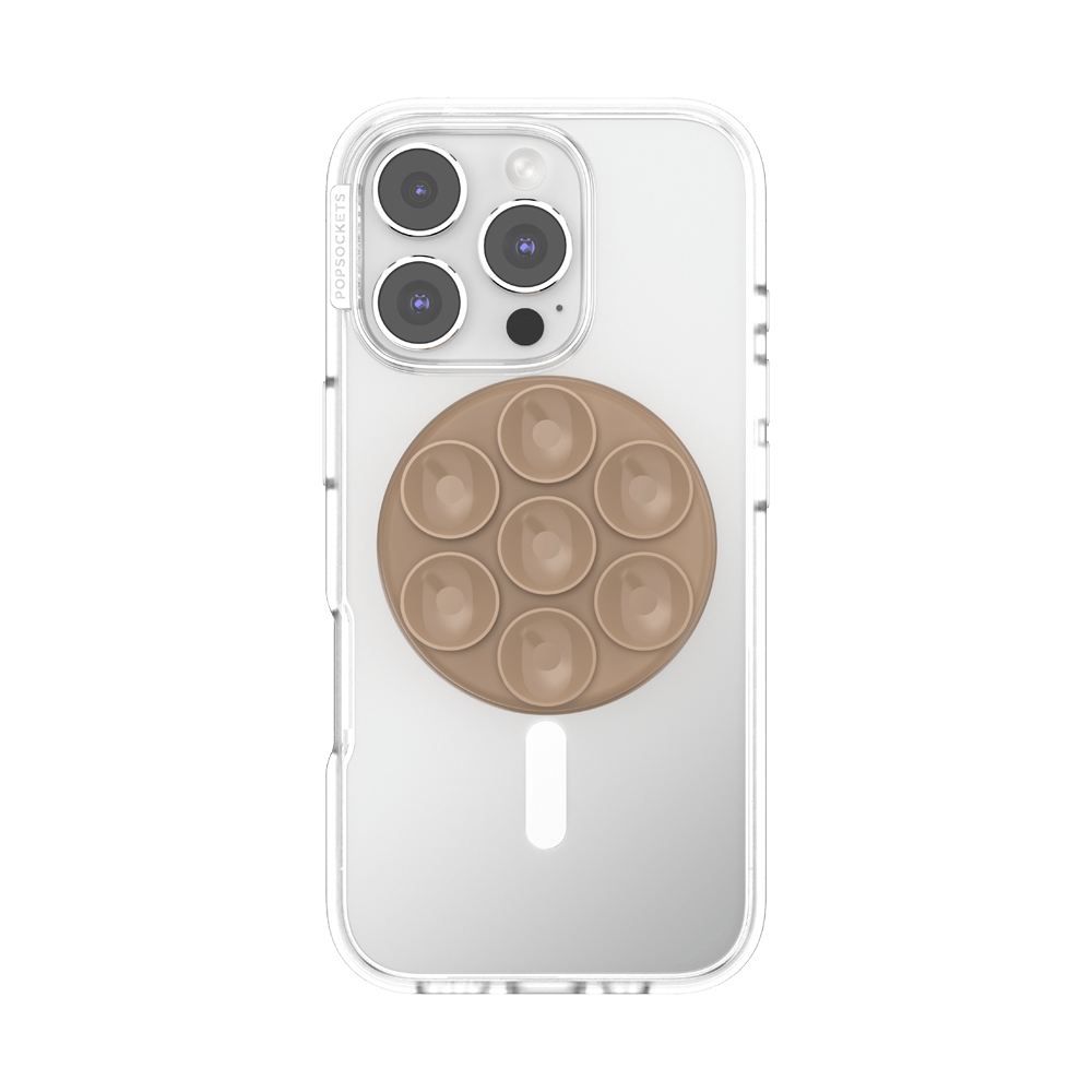 Latte— MagSafe Suck-Up Grip & Mount - US 47747