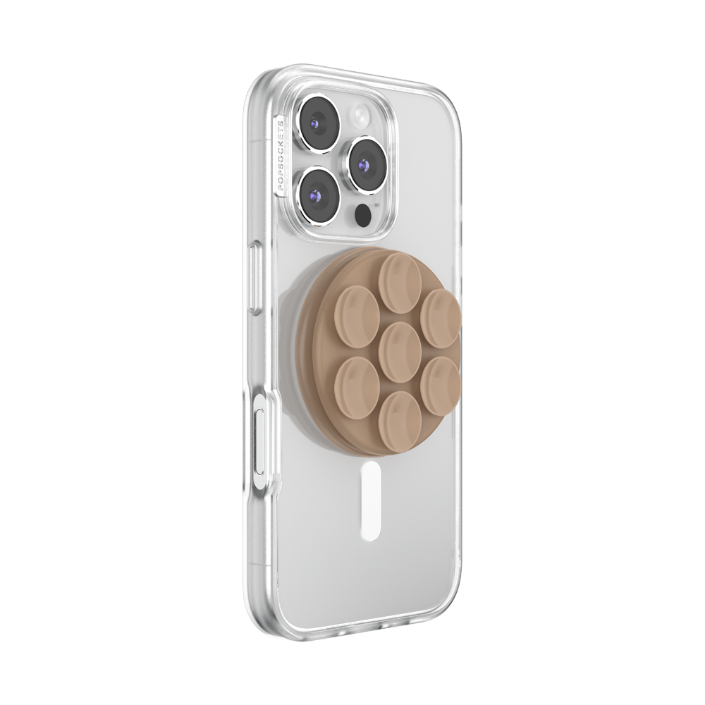 Latte— MagSafe Suck-Up Grip & Mount - US 59698