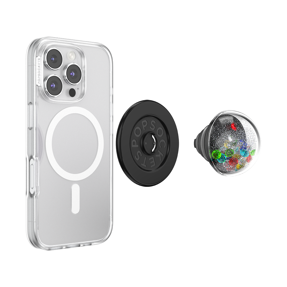 Tidepool Globe Rainbow Jackpot —  MagSafe PopGrip - US 43702