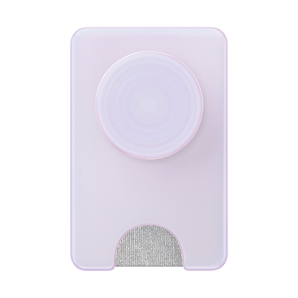 Opalescent White — MagSafe Kick-Out PopWallet+ & Stand - US 38980