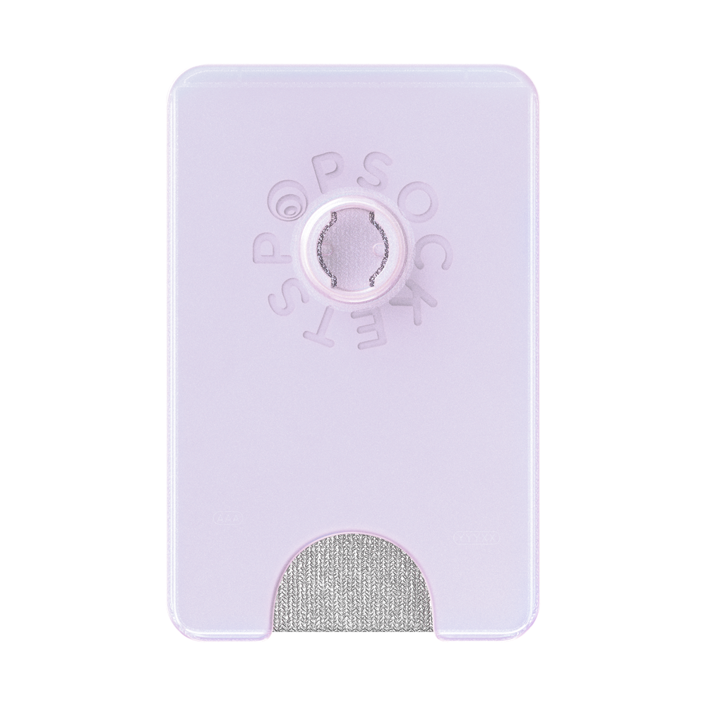 Opalescent White — MagSafe Kick-Out PopWallet+ & Stand - US 38980