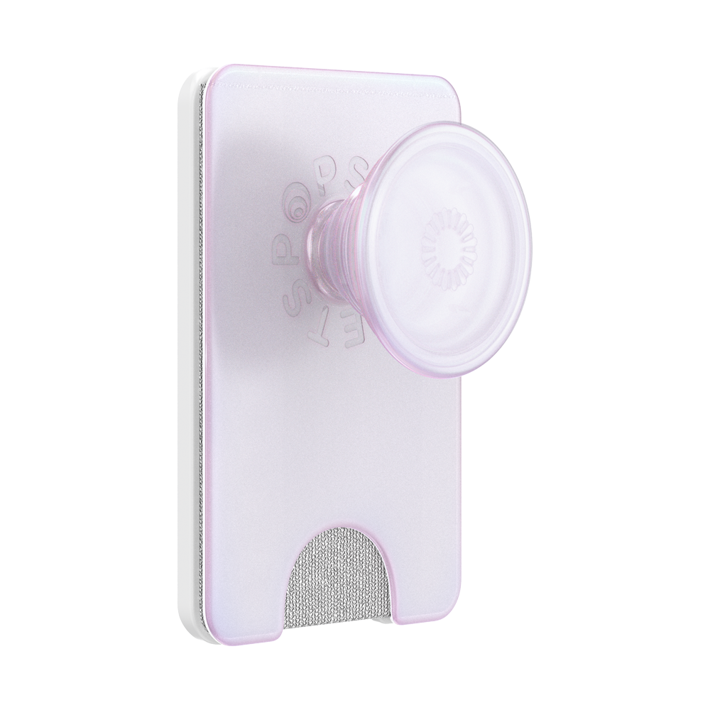 Opalescent White — MagSafe Kick-Out PopWallet+ & Stand - US 01514
