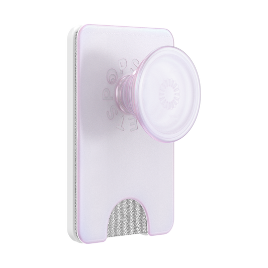 Opalescent White — MagSafe Kick-Out PopWallet+ & Stand - US 70479