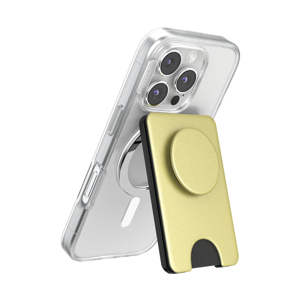 Painted Gold — MagSafe Kick-Out PopWallet+ & Stand - US 45468