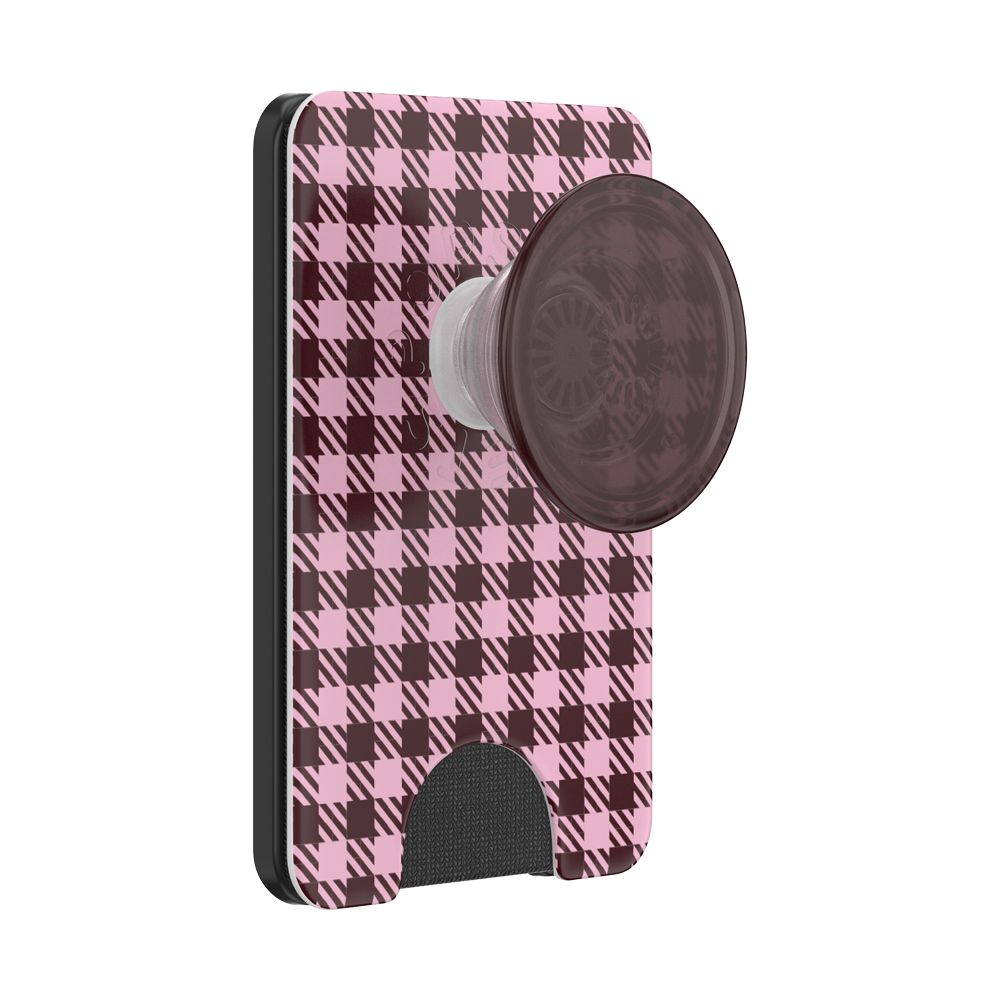Black Cherry Gingham — MagSafe PopWallet+ - US 75910