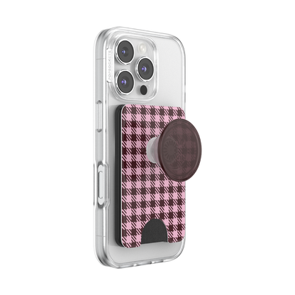 Black Cherry Gingham — MagSafe PopWallet+ - US 75910