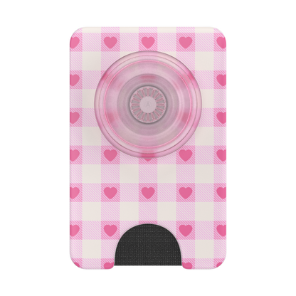 Blush Gingham — MagSafe PopWallet+ - US 09004