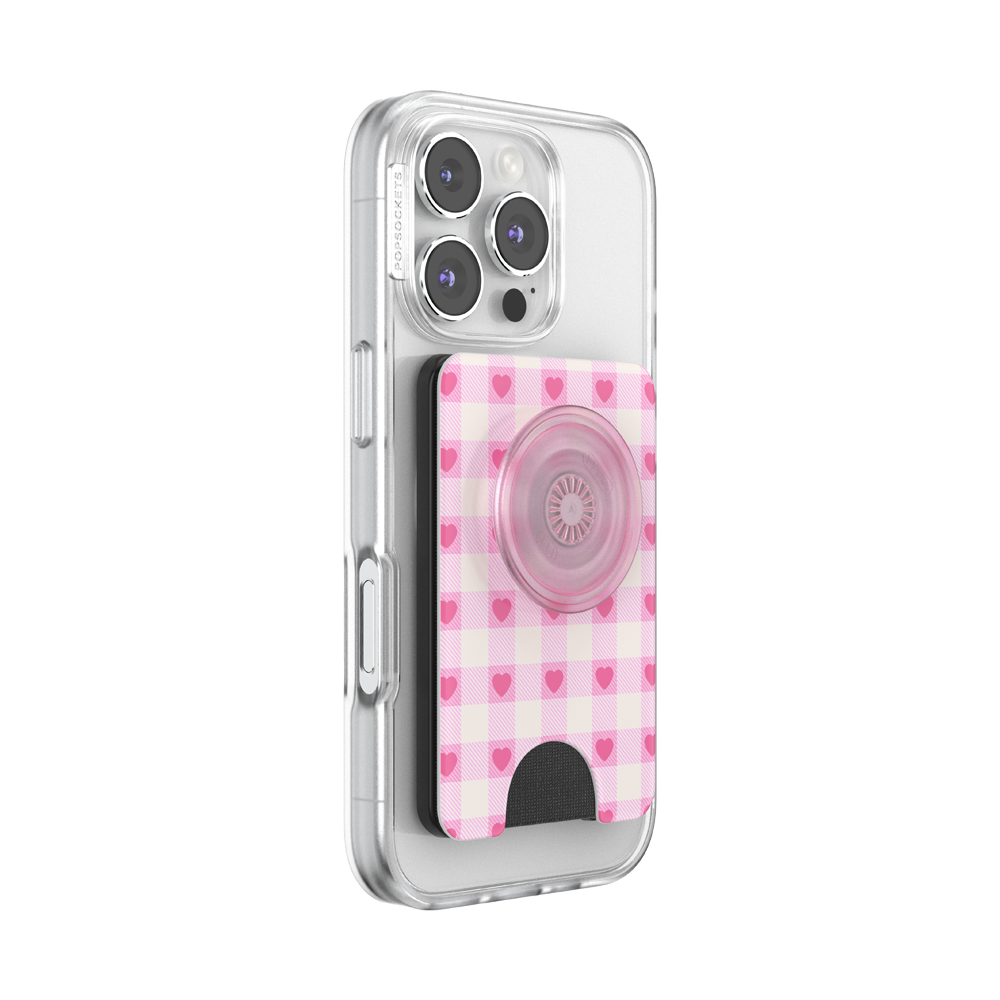 Blush Gingham — MagSafe PopWallet+ - US 16494