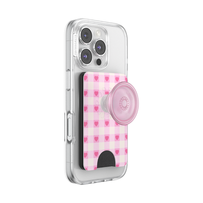 Blush Gingham — MagSafe PopWallet+ - US 06425
