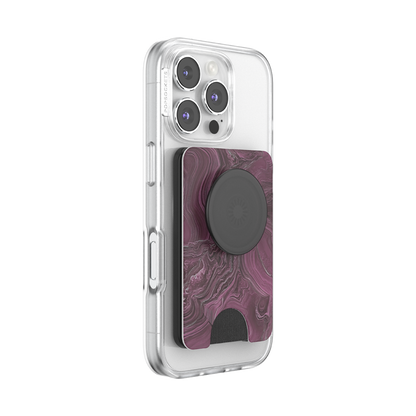 Burgundy Vein — MagSafe PopWallet+ - US 58327