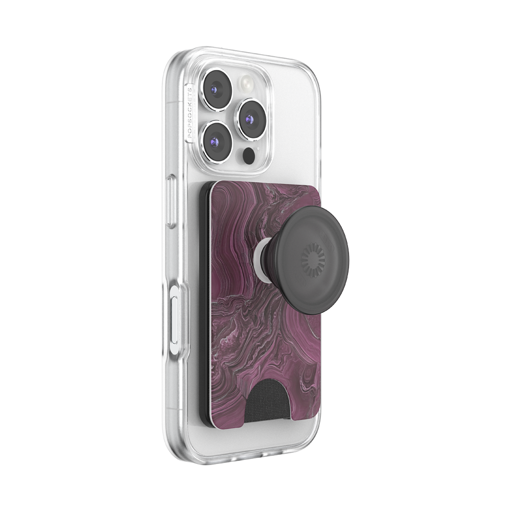 Burgundy Vein — MagSafe PopWallet+ - US 58327