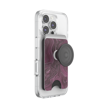 Burgundy Vein — MagSafe PopWallet+ - US 58327