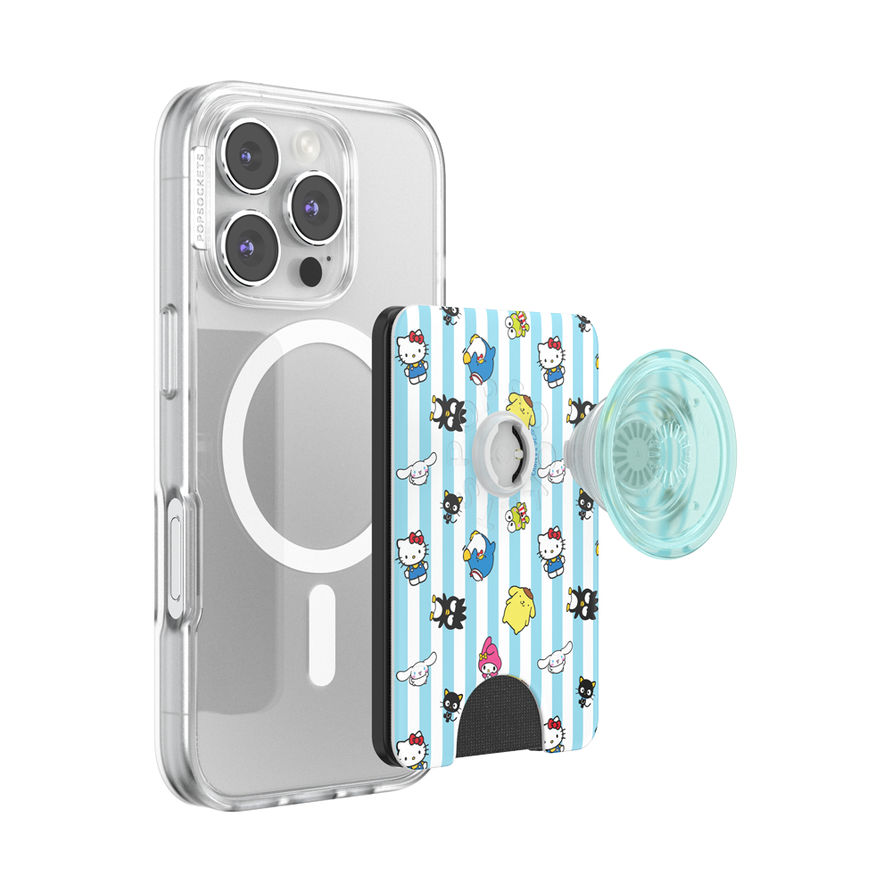 Hello Kitty and Friends Stripe —  MagSafe PopWallet+ - US 09703