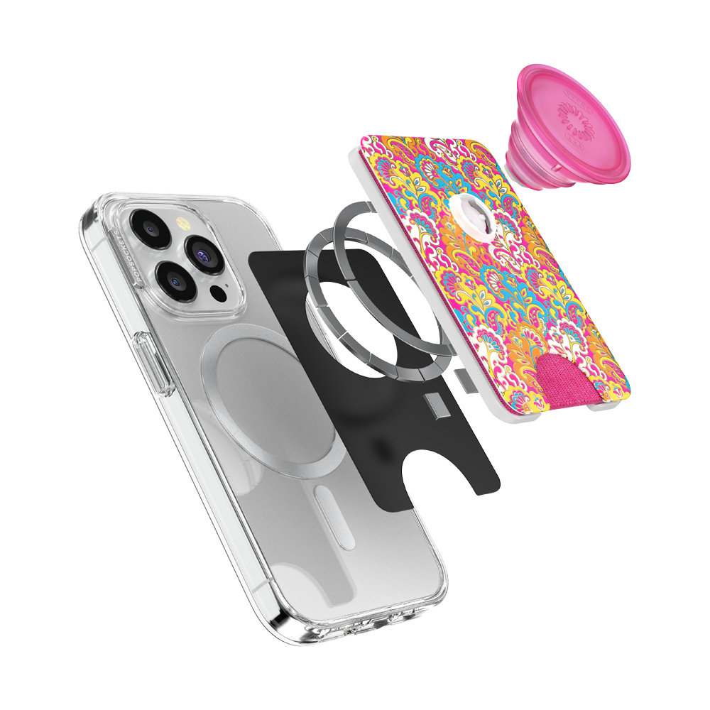Paisley Gaudy — MagSafe PopWallet+ - US 19597