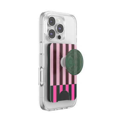 Pop of Pink Stripe — MagSafe PopWallet+ - US 05534