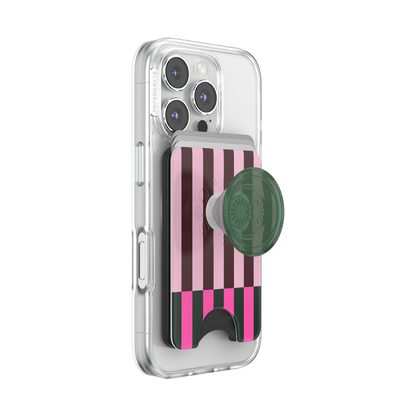 Pop of Pink Stripe — MagSafe PopWallet+ - US 05722