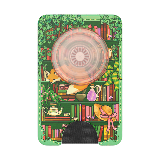 Storied Shelves Green — MagSafe PopWallet+ - US 73440