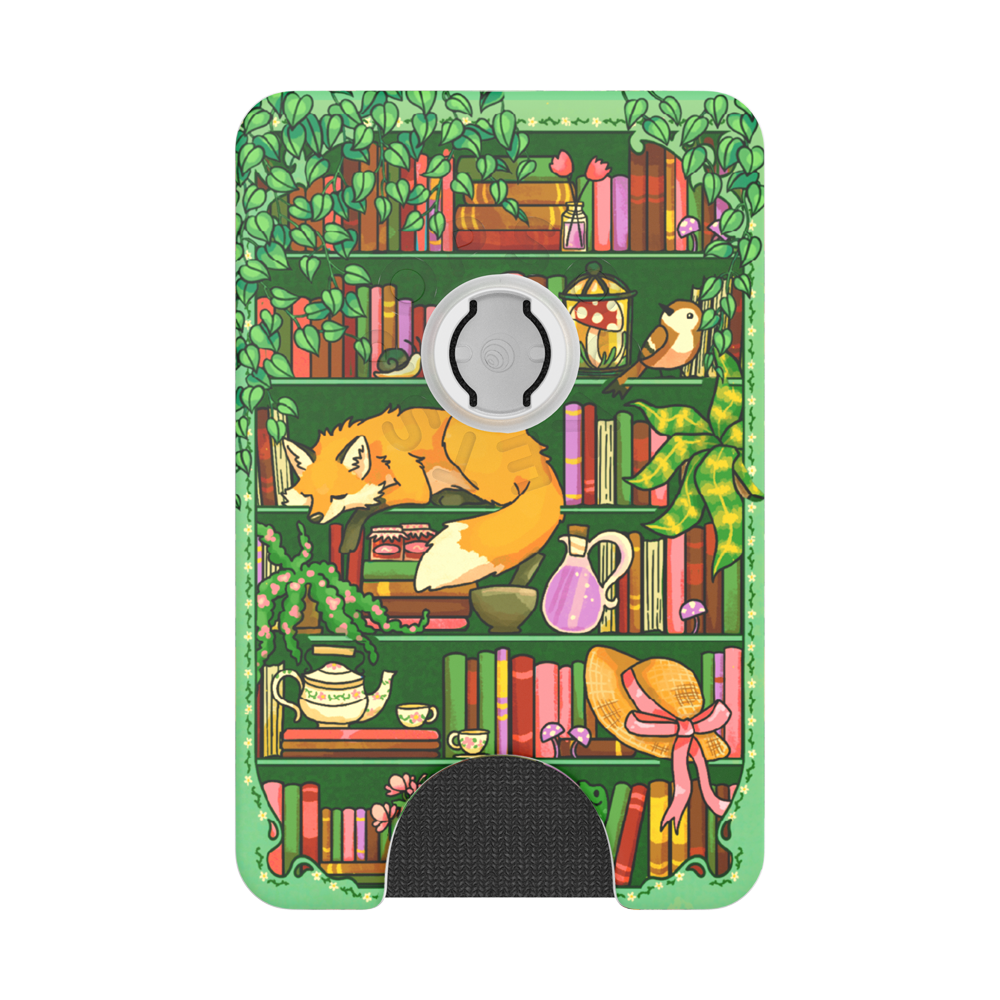 Storied Shelves Green — MagSafe PopWallet+ - US 62715