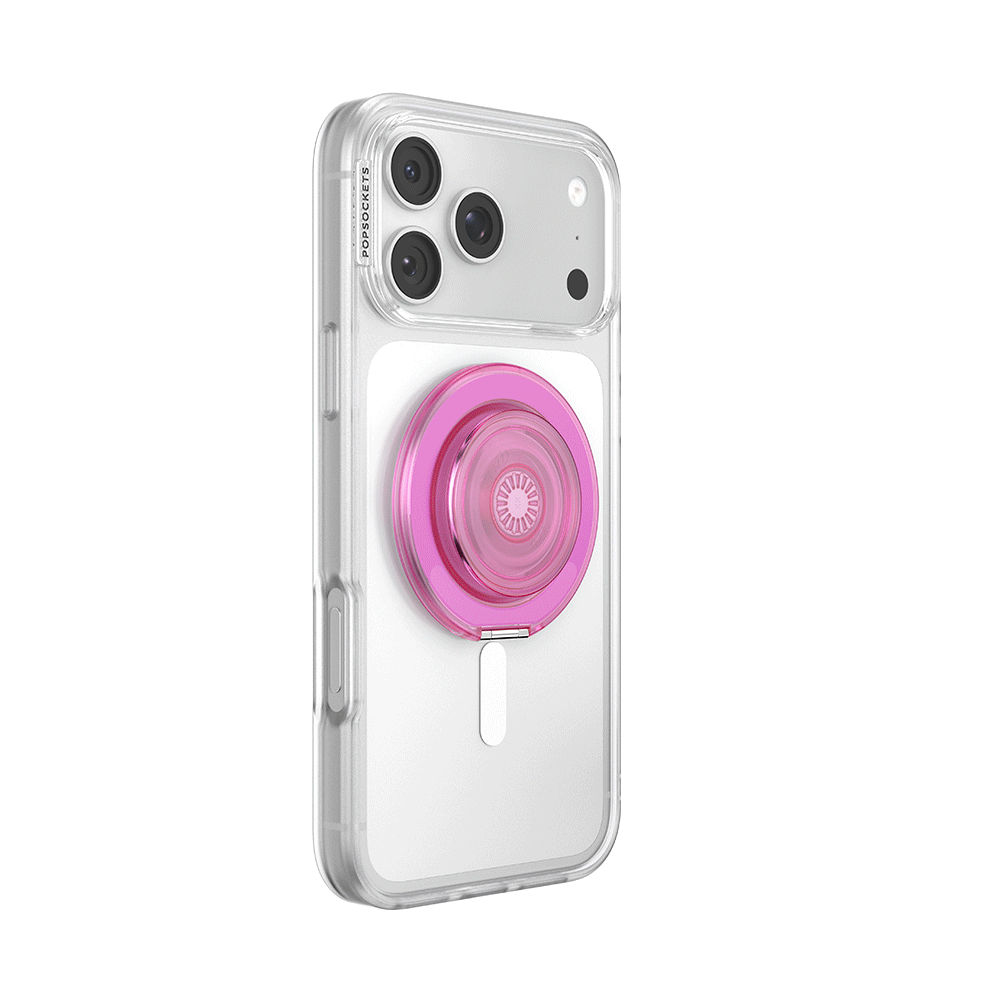 Translucent Baby Pink — MagSafe Kick-Out Grip & Stand - US 44198
