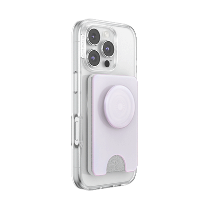 Opalescent White — MagSafe Kick-Out PopWallet+ & Stand - US 70479
