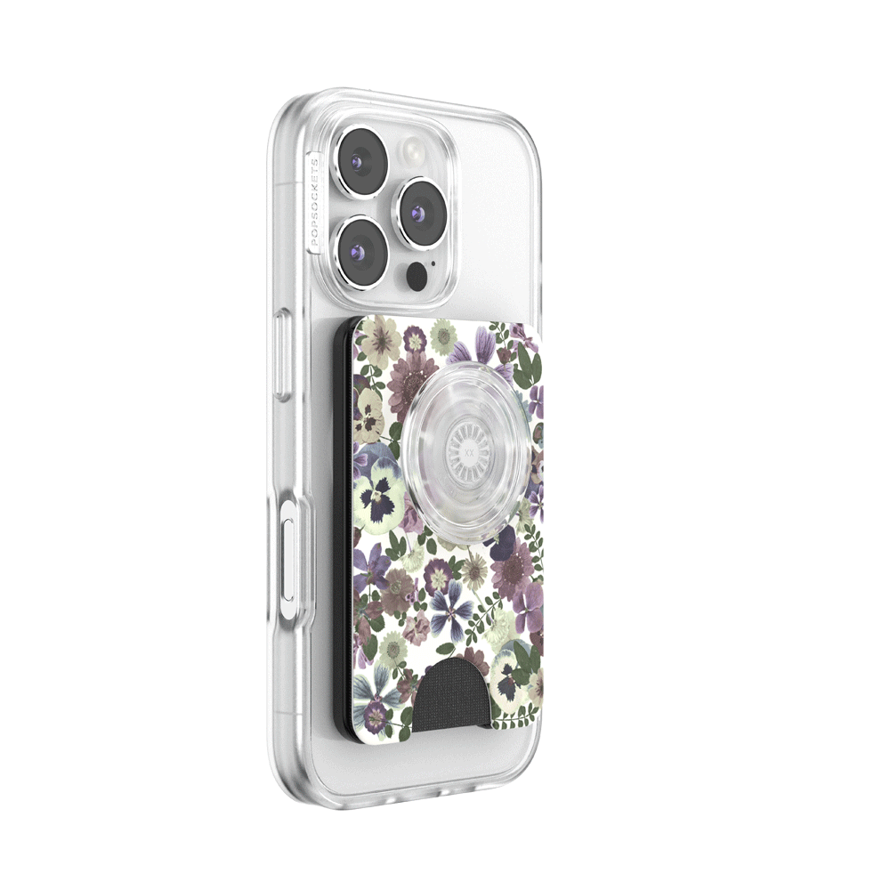 Pressed Flower — MagSafe Kick-Out PopWallet+ & Stand - US 02200