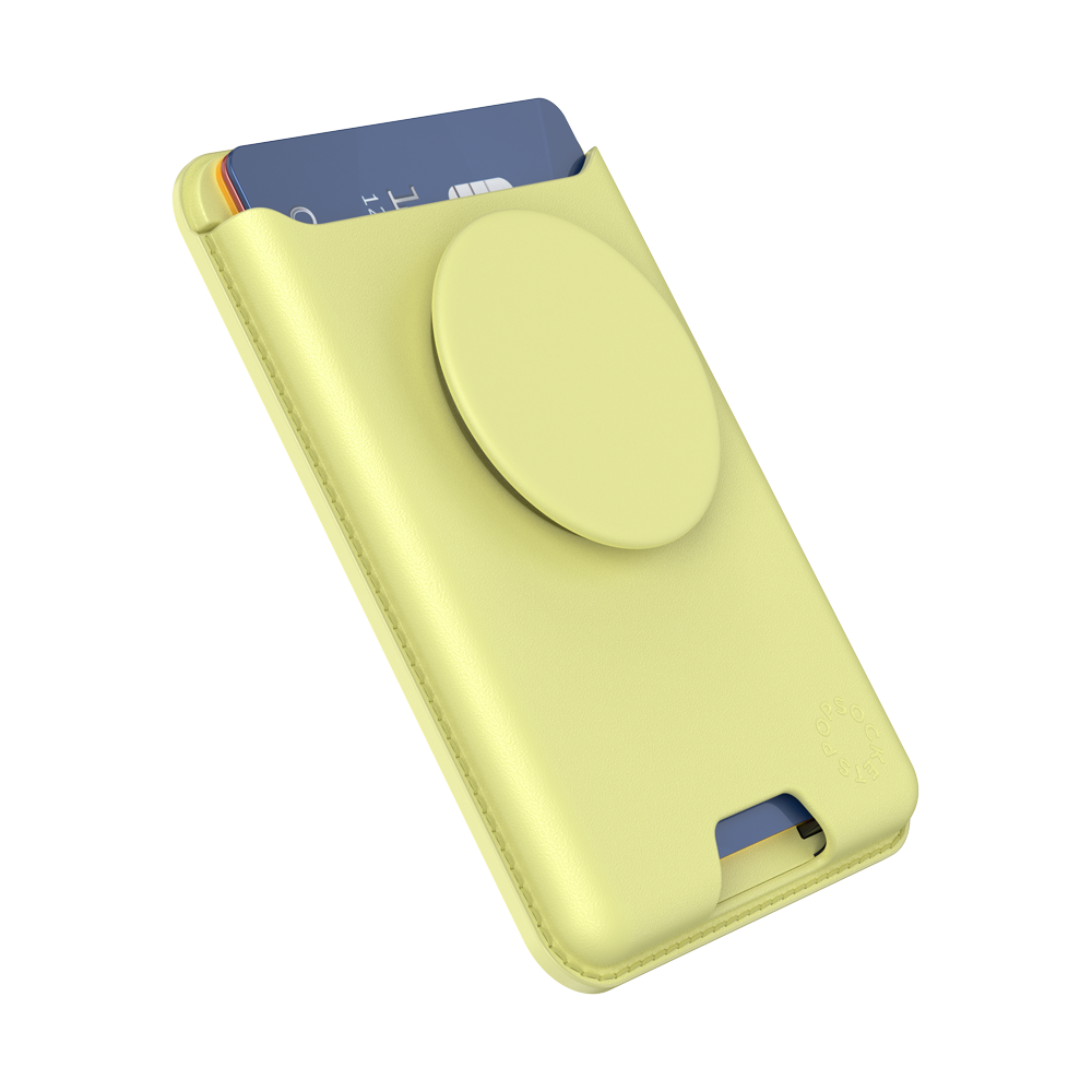 Butter Yellow — Softgoods MagSafe PopWallet+ - US 56719