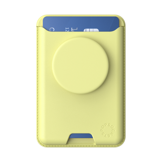 Butter Yellow — Softgoods MagSafe PopWallet+ - US 56719