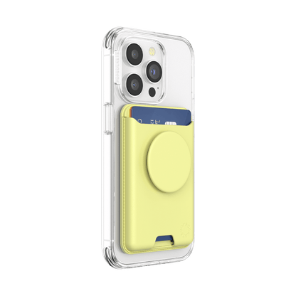 Butter Yellow — Softgoods MagSafe PopWallet+ - US 05585