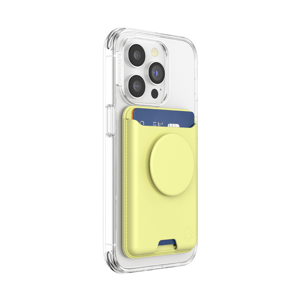 Butter Yellow — Softgoods MagSafe PopWallet+ - US 50051