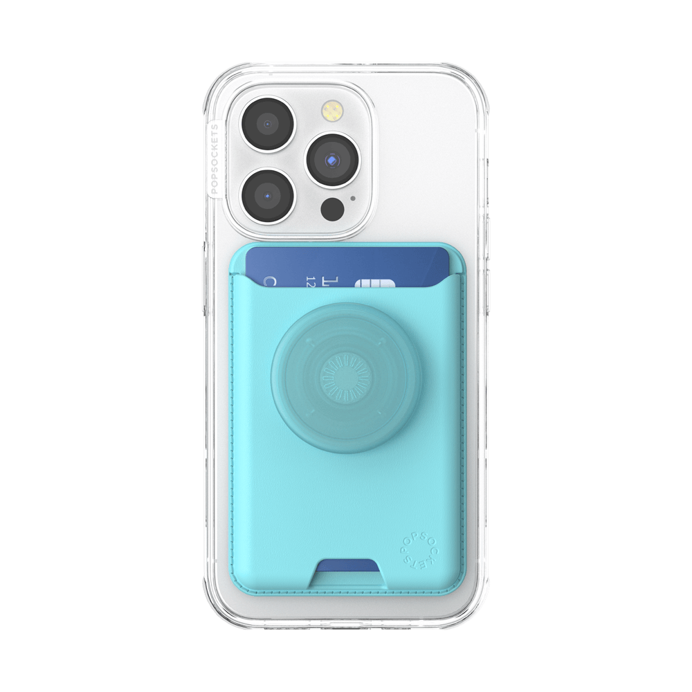 Butterfly Pea Blue — Softgoods MagSafe PopWallet+ - US 01558